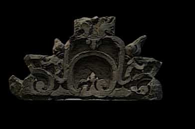Part of door jamb